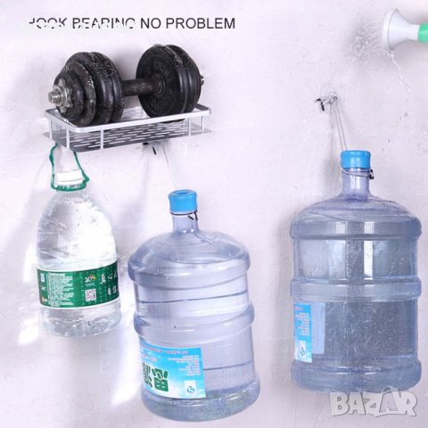 2499 Етажерка за баня с вакуум Ъглова, снимка 12 - Други стоки за дома - 30762037