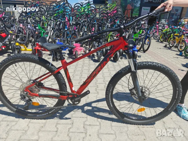Промо велосипед 27.5" Sprint APOLON PRO червен, снимка 2 - Велосипеди - 56070219