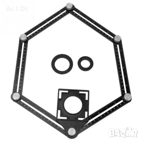 Мултифункционален алуминиев шаблон за отвори, снимка 4 - Други инструменти - 51395572