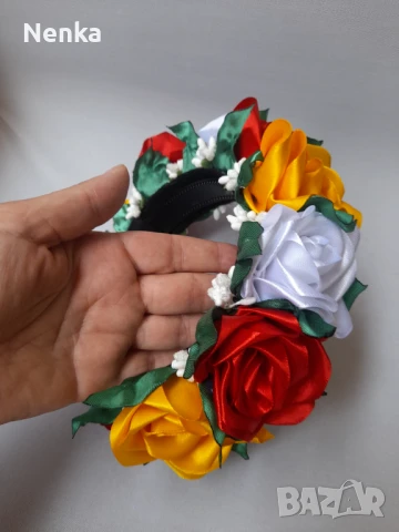 Венчета, китки,шноли за народна носия , снимка 2 - Аксесоари за коса - 50764933