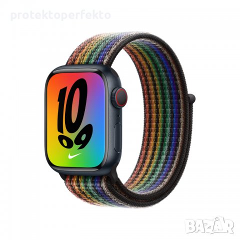 Pride каишка Apple Watch 38mm/ 40/ 41 текстилна велкро