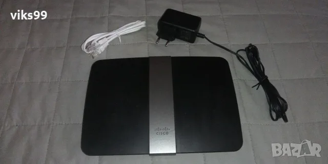 Гигабитов Рутер Cisco Linksys EA4500 Dual-Band N900 с USB, снимка 2 - Рутери - 55975317