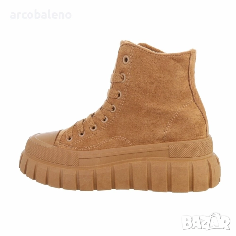 Дамски боти с връзки, 2цвята , снимка 2 - Дамски боти - 34873517