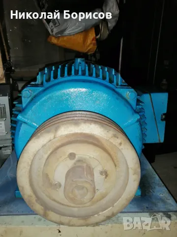 Трифазен ел. Мотор 22квт 1500 об, снимка 6 - Електродвигатели - 39409781