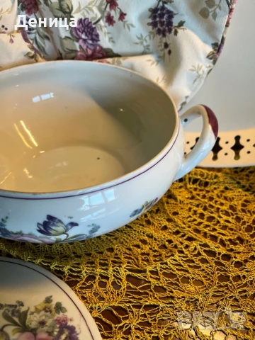 Започвам с нещо наше и много яко💗 Една от най-редките и красиви шарки върху супник на Китка🥰 , снимка 5 - Други - 51381615