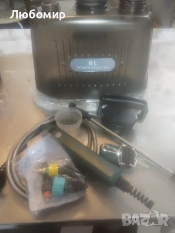 помпа акумулаторна пръскачка за растения градина овощна градина (сива)

, снимка 2 - Градинска техника - 48175730