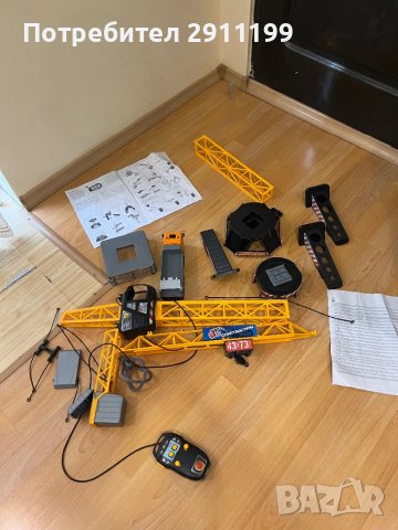 Голям детски кран, снимка 7 - Коли, камиони, мотори, писти - 42834337