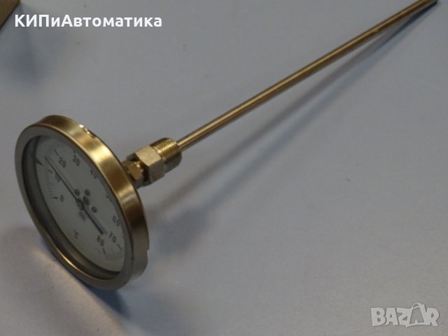 индустриален термометър NUOVA FIMA Ø110mm G 1/2 KL 1 0/+80/+200°C, L130-280mm, снимка 14 - Резервни части за машини - 35490870