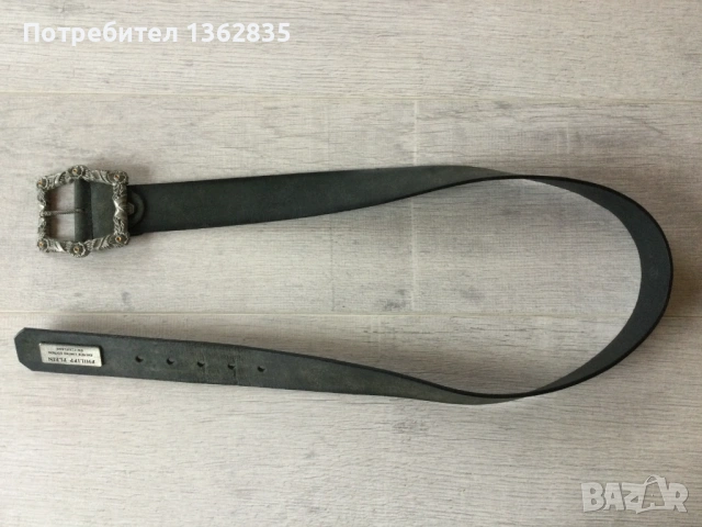 кожен колан от естедствена кожа PHILIPP PLEIN 95 см Made in Italy, снимка 7 - Колани - 54190858