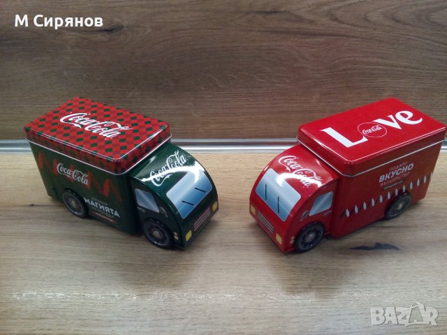 Камиончета Кока-Кола - 2бр. за 10лв, снимка 1 - Колекции - 39330719