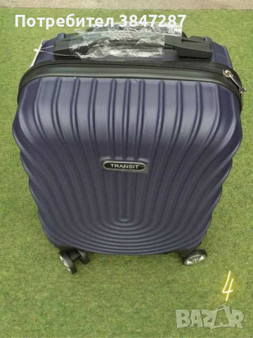 Стилен куфар с колелца за ръчен багаж с твърдо покритие , снимка 7 - Други стоки за дома - 44924153