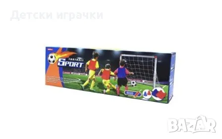 Комплект футболна врата с топка, конус, снимка 5 - Други - 49692344
