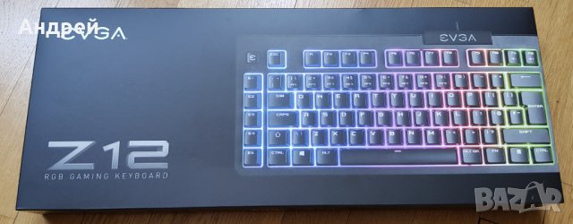 EVGA Z12 RGB Клавиатура, нова, снимка 1 - Клавиатури и мишки - 37459292