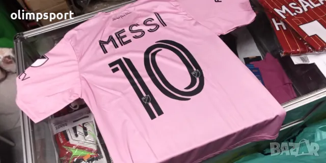 тениска Мями нова Меси Л размер спортно трико материя, снимка 2 - Тениски - 49977630
