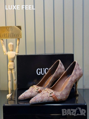 GUCCI ⚜️Дамски Обувки , снимка 6 - Дамски обувки на ток - 54152334