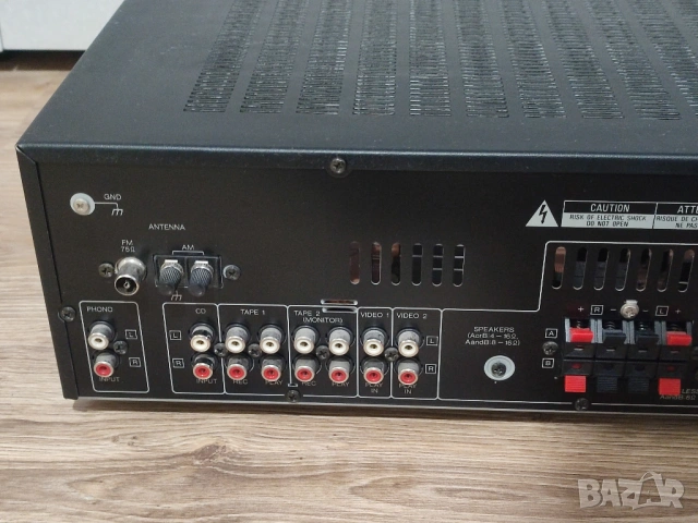 KENWOOD стерео ресивър с дистанционно*. Транзисторен усилвател с радио тунер, снимка 7 - Ресийвъри, усилватели, смесителни пултове - 53342193