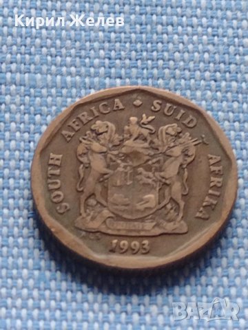Две монети 20 цента 1993г. Африка / 50 филс Обединени арабски емирства 40864, снимка 4 - Нумизматика и бонистика - 42818947