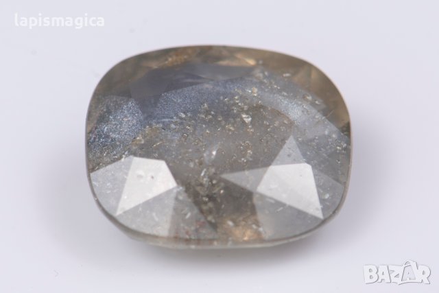 Жълт нетретиран сапфир 5.25ct cushion шлифовка, снимка 1 - Други - 39842630