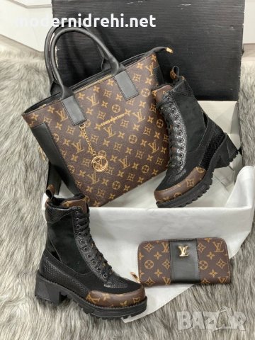 Дамска чанта портфейл и боти Louis Vuitton код 15 в Дамски боти в гр. София  - ID33746567 — Bazar.bg