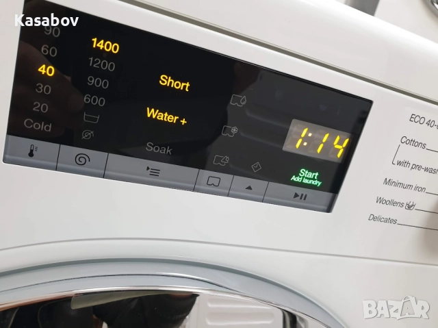 Miele W1 Excellence Active Пералня Миеле 12м Гаранция, снимка 2 - Перални - 52871114