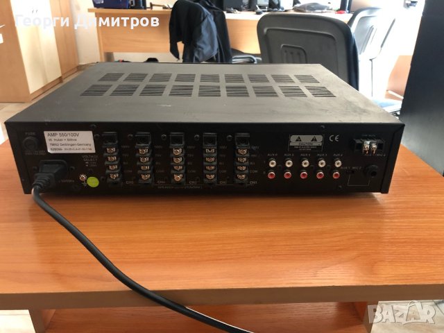 WHD AMP 550/100V, снимка 5 - Ресийвъри, усилватели, смесителни пултове - 42754338