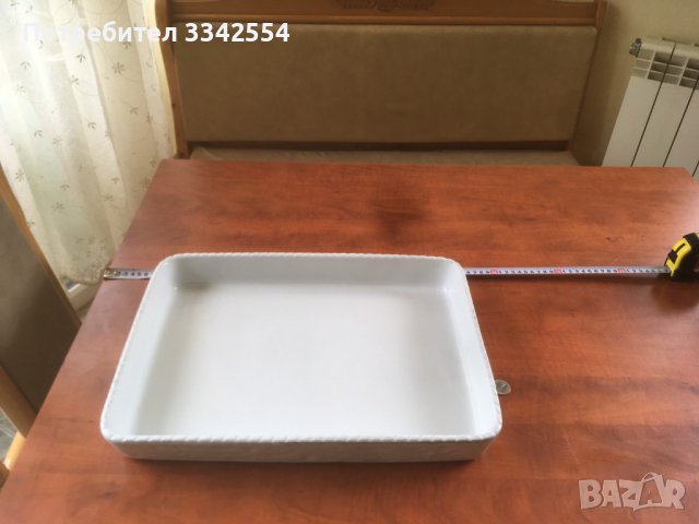 ПОРЦЕЛАН ТАВА ГОЛЯМА НАЗЪБЕНА ЗА ФУРНА-ROYALE ИТАЛИЯ, снимка 1