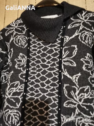 СТРАХОТНА БЛУЗА ПЛЕТИВО РАЗМЕР XL , снимка 4 - Блузи с дълъг ръкав и пуловери - 35371179