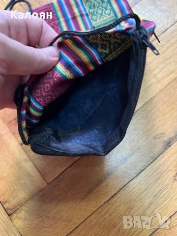 Индийска платнена чантичка унисекс , снимка 3 - Чанти - 51223491