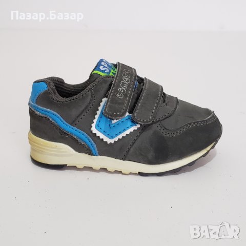 Comet Sport Детски Кожени Маратонки Велкро 21-22 13.5см
