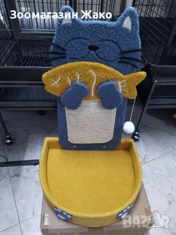 Драскало с легло за КОТКИ-НОВО , снимка 1