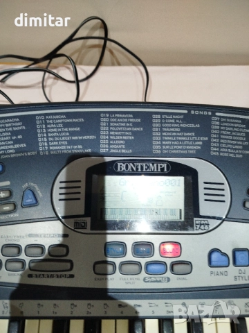 Синтезатор BONTEMPI PM 746 - 180 лв.🎵🎵🎵, снимка 10 - Синтезатори - 52562023