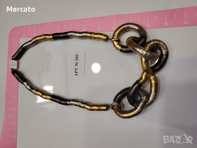 Колие АРТ №102, снимка 2 - Колиета, медальони, синджири - 52305881