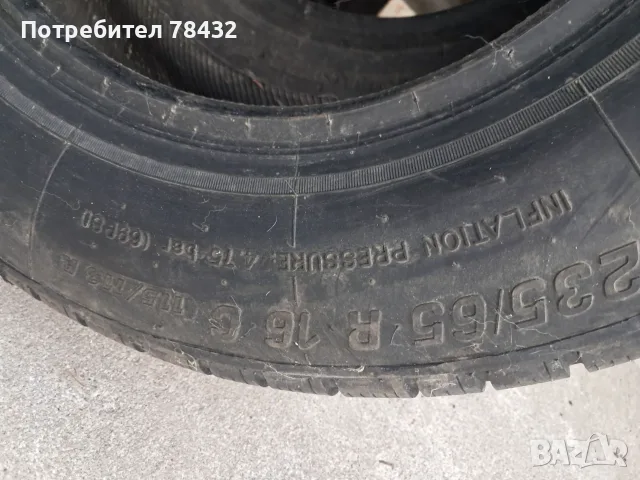 Зимни гуми бусови 235/65/16 С, снимка 4 - Гуми и джанти - 56150971