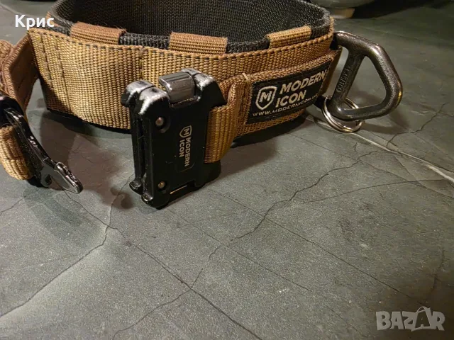 Оригинален професионален K9 нашийник Modern Icon Rigid Collar - 5 см, снимка 2 - За кучета - 55994648