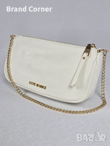 Нова дамска чанта Steve Madden SET Bone / Off White с портмоне, снимка 5 - Чанти - 54354954