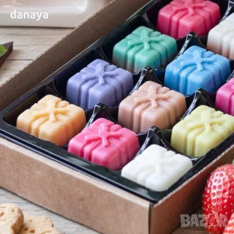 5847 Силиконова форма за бонбони и лед Подарък, снимка 2 - Форми - 50058200