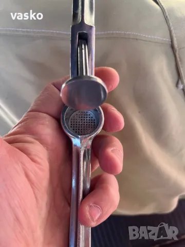 СССР преса за чесън, снимка 4 - Прибори за хранене, готвене и сервиране - 49868285