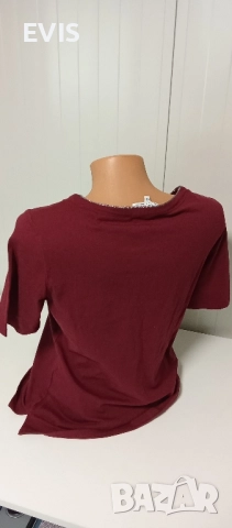 Бордо червена блуза, снимка 4 - Туники - 51821885