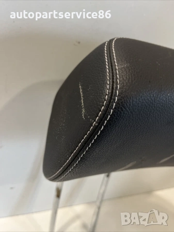 Тапицирана облегалка за глава задна черна кожа 2.2 CDI за Mercedes W212 (2012), снимка 3 - Части - 53889791