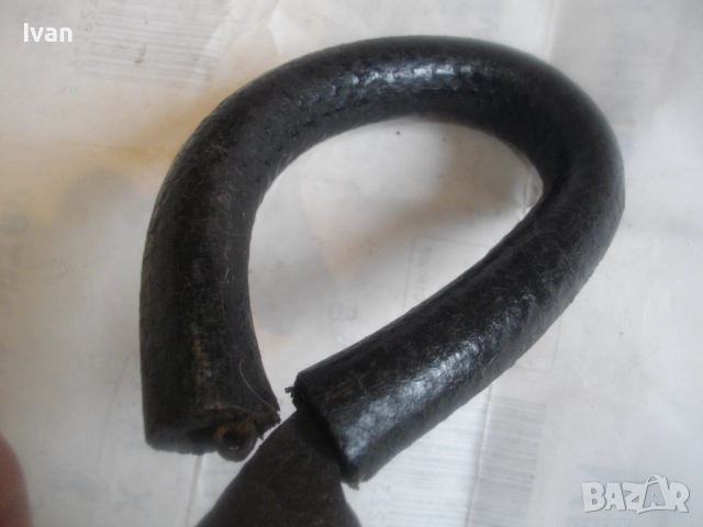 Ретро винтидж стара българска Соц НРБ ръчна ножица голяма 295мм с отваряне 155мм ОТЛИЧНО СЪСТОЯНИЕ, снимка 16 - Други инструменти - 51554797