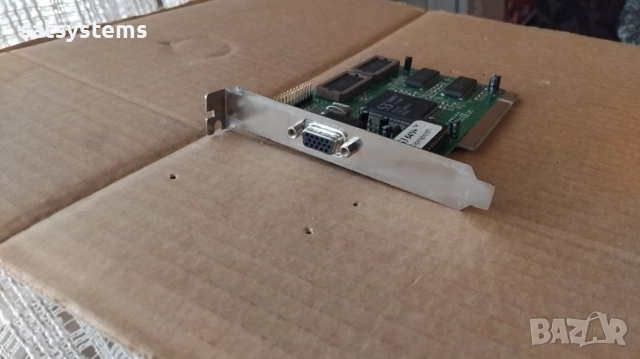 Видео карта S3 Trio 64V+ Trio S3-4SA 2MB PCI, снимка 3 - Видеокарти - 34077695
