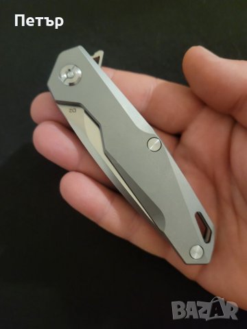 Two Sun флипер с титан и стомана D2 , снимка 10 - Ножове - 38991560