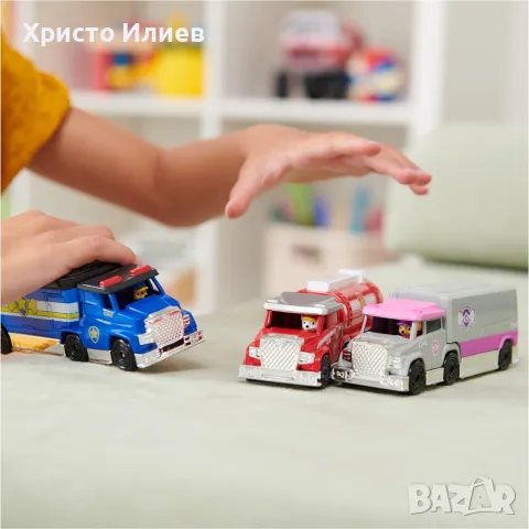 Paw Patrol мателни камиони 3бр Маршал Чейс Скай 1:55 Пес Патрул, снимка 2 - Коли, камиони, мотори, писти - 48891803