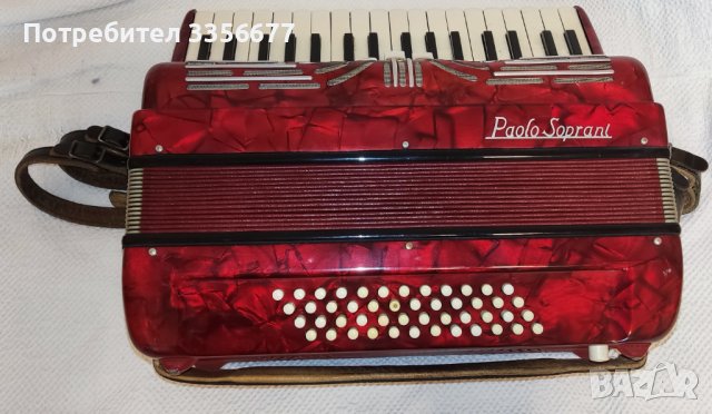 Акордеон " Paolo Soprani " 48 баса, снимка 2 - Акордеони - 42419587