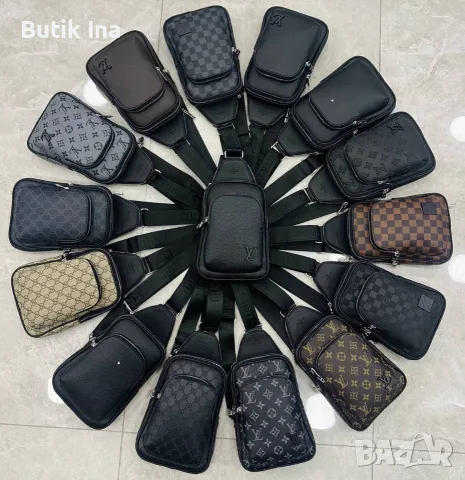 Мъжка чанта Gucci , снимка 2 - Чанти - 55893523