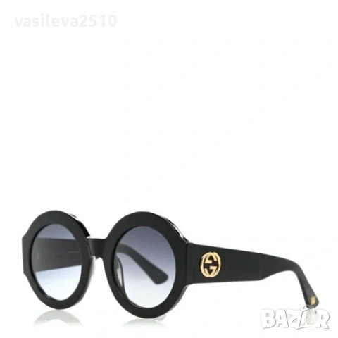 Gucci оригинални кръгли дамски слънчеви очила 