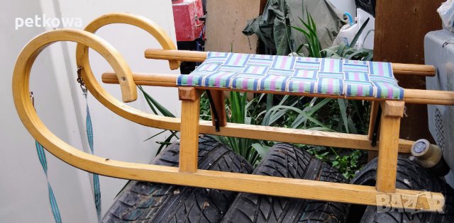 Оригинална дървена шейна, снимка 4 - Други - 40615399