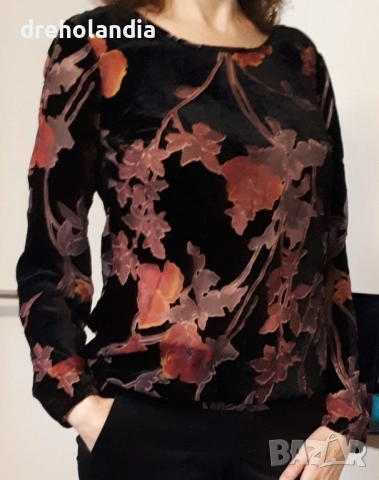 Дамска блуза S.Oliver  - многоцветна – М ( 38 ), снимка 4 - Блузи с дълъг ръкав и пуловери - 51725289