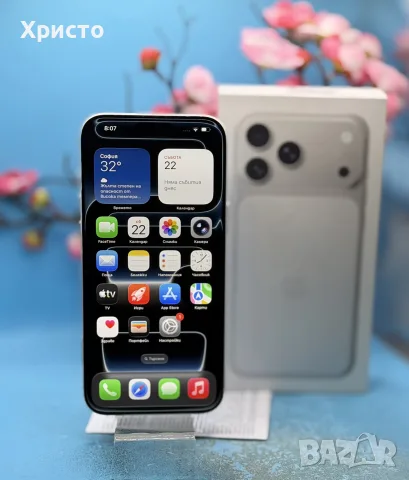 ГАРАНЦИОНЕН!!! Apple iPhone 17 Pro Max, 256GB, 5G, Silver, снимка 2 - Apple iPhone - 55791353