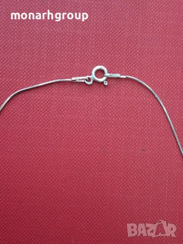 Сребърна верижка, снимка 2 - Колиета, медальони, синджири - 49591595